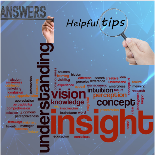 valueable insights, tips, answers, long-form blog posts