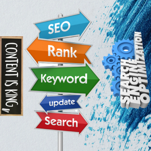 SEO Sign Post, Digital Marketing